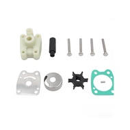 QuickMarine 6E0-W0078 Water Pump Impeller Repair Kit for Yamaha 2 & 4-Stroke 4 5 HP 6E0-W0078-00 6E0
