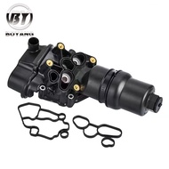 Engine Oil Filter Base Housing For Audi A3 A4 VW Eos Golf Passat Jetta GTI 06F115397H 06F115397J 06F