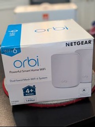 Netgear Orbi AX1800 Dual-band Mesh WiFi 6 System - Full Box