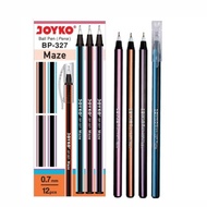 Joyko BP-327 Maze Black 0.7 mm Ball Pen