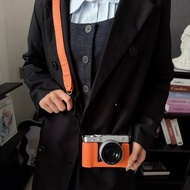 HQ Leather Camera Case Bag Grip strap for Fuji X-E5 With 23mm/27mm 1:2.8 Lens FUJIFILM XE5