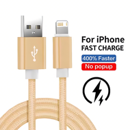 USB Charge Cable For iPhone 11 12 mini 13 14 Pro Max X XR XS Max 6 6S 7 8 Plus SE Fast Charging Cabl