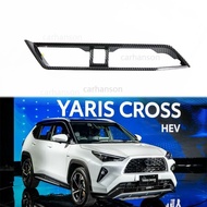 Car Accessories For Toyota Yaris Cross 2023 2024 Middle air outlet frame,ABS Inner decoration protection modification
