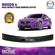 Mazda 6 2015 - Onwards Rear Stepsill Rear Bumper Protector Scuffplate (Car Accessories) PP