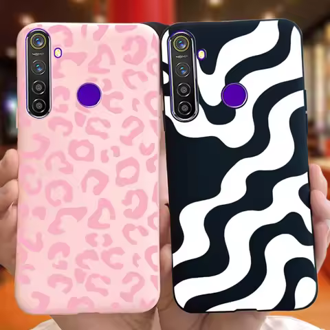 Fashion Case For Realme 5 Pro 5i 5s Soft Silicon Protective Cover For Realme5 5 i 5Pro Jelly Phone C