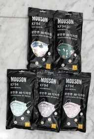 Masker Mouson KF94 Warna 1 Box Isi 10 pcs Medical Mask Masker 94