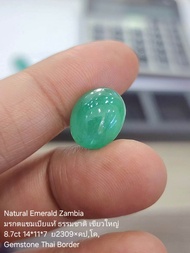 มรกตแซมเบีย 8.7 cts Natural Emerald Zambia
