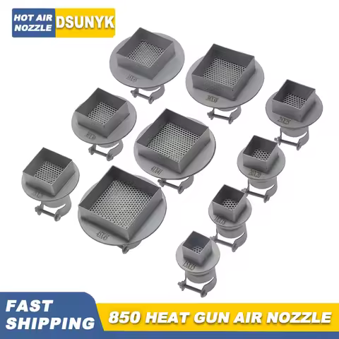 1pcs BGA Nozzle SMD Welding Nozzle 850 Hot Air Gun Welding Station Nozzles for WEP YIHUA 853AAA SAIK