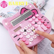 BARRY1 Electronic Calculator Cute Computer Office Hello KT Desktop Crystal Diamond Calculator