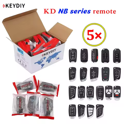 5PCS KEYDIY Multi-functional Remote NB04 NB08 NB10 NB11 NB12-4 NB15 NB21 NB22 NB25 NB28 NB29 NB30 NB