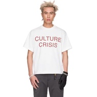 [Liquidation] BEUTER - Culture Crisis White Boxy T-shirt