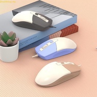 Doublebuy Precise Wire Computer Mouse Ergonomic  USB Wire Mouse for Long Hours of Use Quiet Clicks O