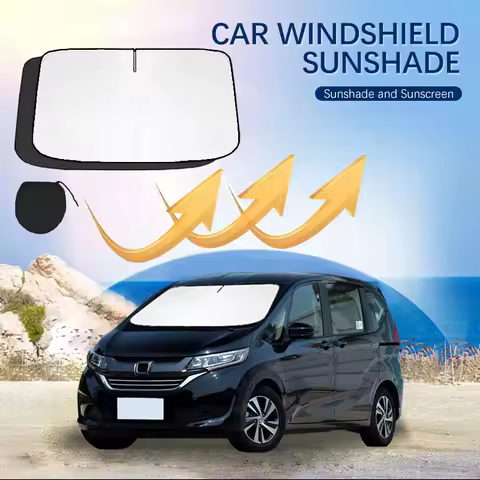 Car Windshield Sun Shade Covers for Front Window Sunscreen UV Parasol For Honda Freed gb3 gb7 gb8 Su
