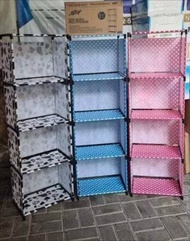 RAK BUKU PORTABLE GSF DILENGKAPI PENUTUP BELAKANG DAN MENGGUNAKAN 4 PIPA