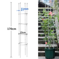 Flower Tower Support Rack Plug-in Frame Rose Vine Climbing Trellis Trainer Vegetables Tomato Beans Growing Stander Garden Decor