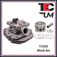 YAMAHA Y125ZR CYLINDER BLOCK SET COMPLETE BLOK PISTON RING TEC 53.8MM STANDARD 57MM RACING Y125Z Y125 125Z 125ZR 125