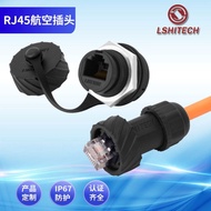 · · · rj45 Waterproof Connector RJ45 Aviation Plug Network Waterproof Connector Network Cable Panel 