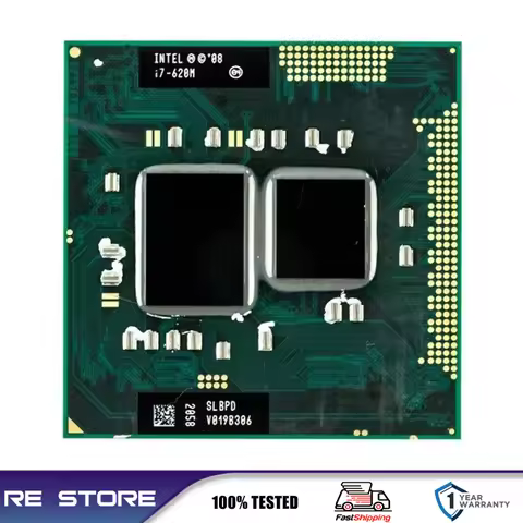 Intel Core i7 620M 2.66GHz Dual-Core notebook Laptop Processor