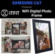 全新未開封 2023 原裝 三星 Samsung C&T ITFIT 8吋 高清觸控螢幕 Wi-Fi Digital Photo Frame Back up 內置 16gb 相片 影片 備份 電子相架