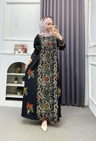 Daster cap sogan motif klok matt rayon AJL tebal ld150 pb 140 busui