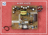 Power Supply  ACER VG270  พาร์ท  KA272E 60104-12974 LE27BW-RX-17 อะไหล่แท้ / ถอด