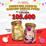 MERAH APELICIOUS BUNDLING GARLIC CHIPS + RED ONION CHIPS