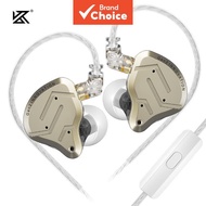 KZ ZSN PRO 2 Earphones Wired 1BA+1DD In-Ear Monitor Stage Live Earbuds HiFi Stereo Bass Music Sports