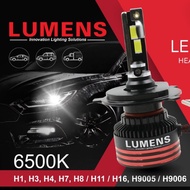 1 Pair  LED  H1/H3/H4/H7/H8/H11/HB4 (6500K)  5000 Lumens WHITE LIGHT BULD 6000K LED Putih Zesus