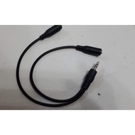 Audio Branch Splitter Cable 3.5mm 1 Male to 2 Female