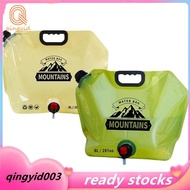 Foldable Empty Gallon Water Jug 2PCS Camping Water Container 2 Gallon  Water Jug with Spout for Outd