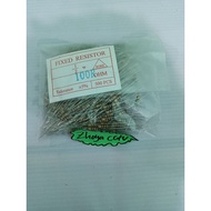 50pcs resistor 1/2watt 100ohm/ resistor 100ohm 1/2watt