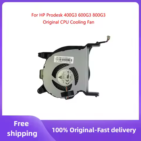Original Used CPU Cooling Fan Replacement for HP ProDesk Mini 600 G3 400 G3 800G3 Series BUC0712HB-0