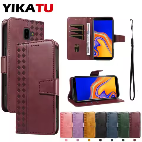 RFID Blocking Wallet Leather Case For Samsung Galaxy AO3S A03 Core A02S F23 5G J610F J530 J510 J7 Pr