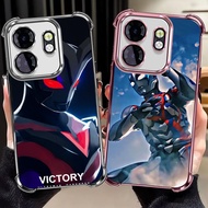 TS-19 Ultraman Case for Infinix Hot 40 40i 50i Smart 7 9 10 HD Pro