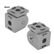 2 Pcs Aluminum Alloy Pivot Joint for Aluminum Extrusion Profile 2020 Series Flexible Pivot Joint 202
