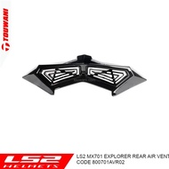 LS2 MX701 Explorer Helmet Rear Vent