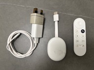 Google Chromecast 搭配Google TV (4K)- 串流棒娛樂與語音搜尋- 以4K HDR 觀看電影