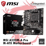 MSI A520M-A Pro M-ATX Motherboard AMD