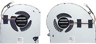 LAOKOEN New Replacement Cooling Fans for Dell Alienware 17 R4 R5 P31E P31E001 Series Laptop CPU+GPU One Pair Fan