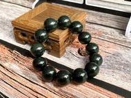 【一物一圖】17mm塔青和田玉手鍊