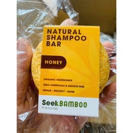Seek Bamboo Honey Shampoo Bar 91g Honey scent moisturizing Shampoo