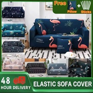 JIOM 1/2/3/4 Seater Sofa Cover  Elastic L Shape Regular Stretchable  l Shape Sofa Cover Sofa Seat Cover