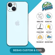 Garskin Skin iphone 13 blue ip15 Anti-Scratch Protector Case | By CodeFusion - B7t