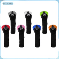 [mojotorw7] Premium Golf Club Hybrid UT Head Covers Headcover / Long Neck Protector with