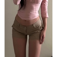 Y2k MIA SHORT Low Waist Shorts - THESTAN Shorts for Women Hot Pants Women Shorts