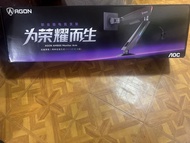 AOC愛攻AM800顯示器電競機械臂顯示屏螢幕支架臂增高架電腦屏幕支架臂