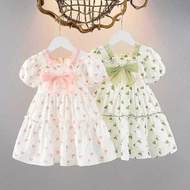 [Taiwan Shipment] Girls One-Piece Dress Summer One-Piece Dress New Style One-Piece Dress Middle Smal