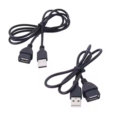 1m USB Extension Cable Super Speed USB 2.0 Cable Male to Female Data Sync USB 2.0 Extender Cord Exte