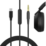 Geekria USB-C Digital to Audio Cable with Mic Compatible with WH-1000XM5 1000XM4 1000XM3 WF-L900 XB9