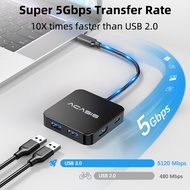 ACASIS 6-in-1 Hub Docking Station with USB 3.1 Port PD100W Fast Charging HDMI 4K60HZ for MacBook Air